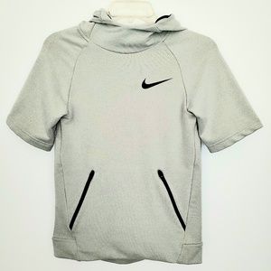 Nike Dri fit short sleeve and huddie